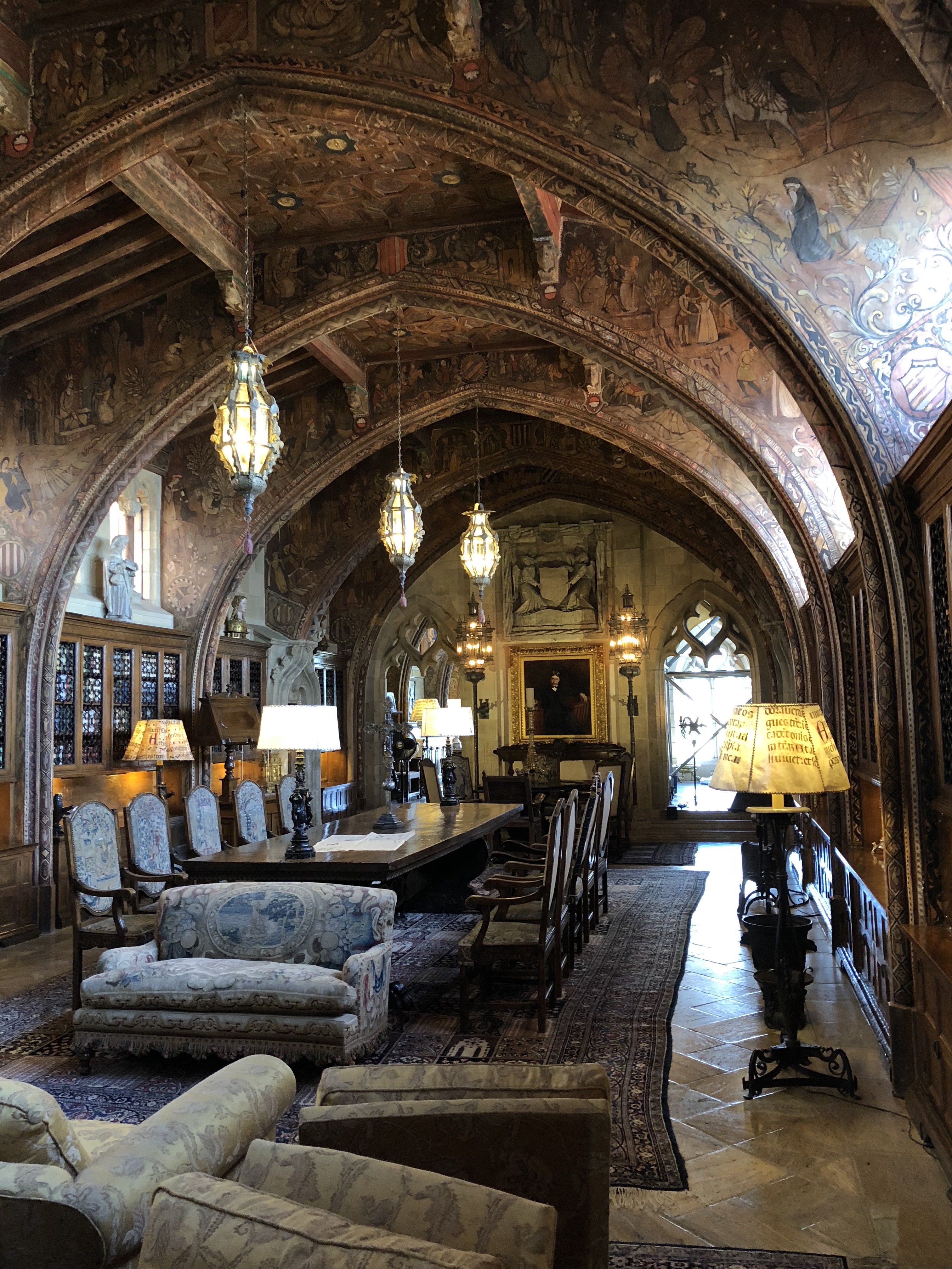 William Randolph Hearst's study